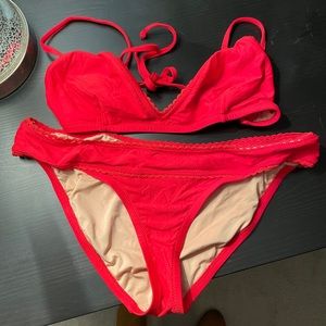 J. Crew Red Bikini